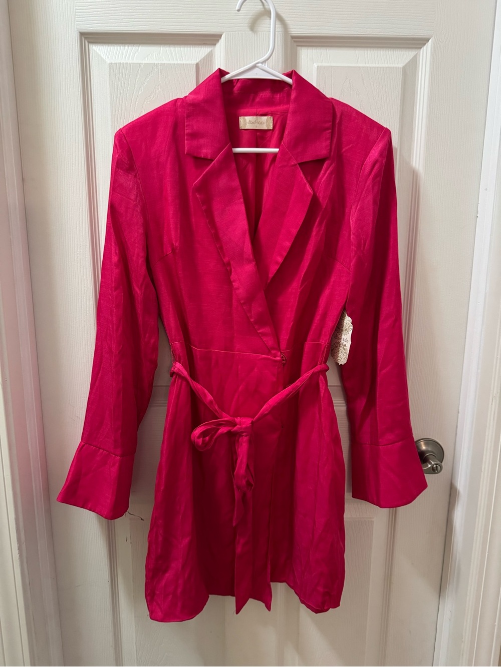 Altar'd State Fuchsia Blazer Mini Dress S